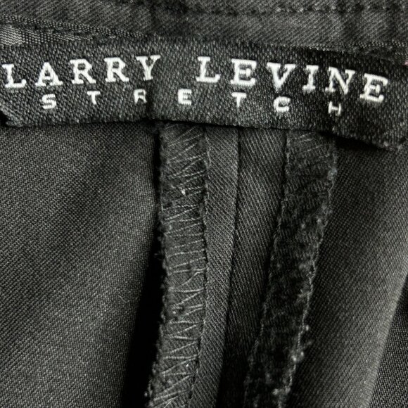 Women's Larry Levine Stretch Size 14 Black Capri Pant - Picture 12 of 13
